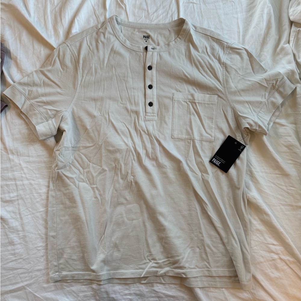 Paige August Henley shirt